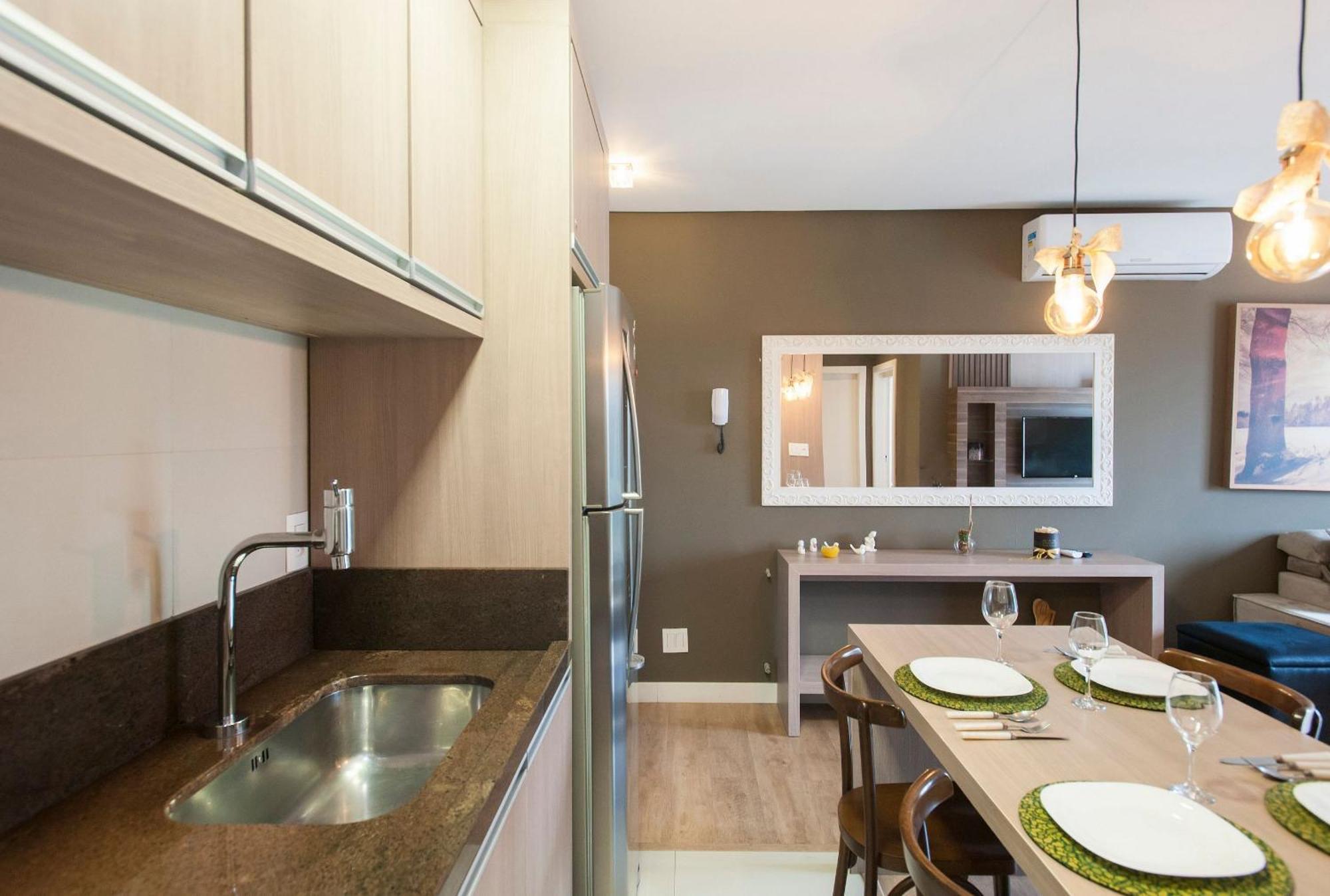 Locar-In Gramado - Loft One Centro I Apartment Luaran gambar
