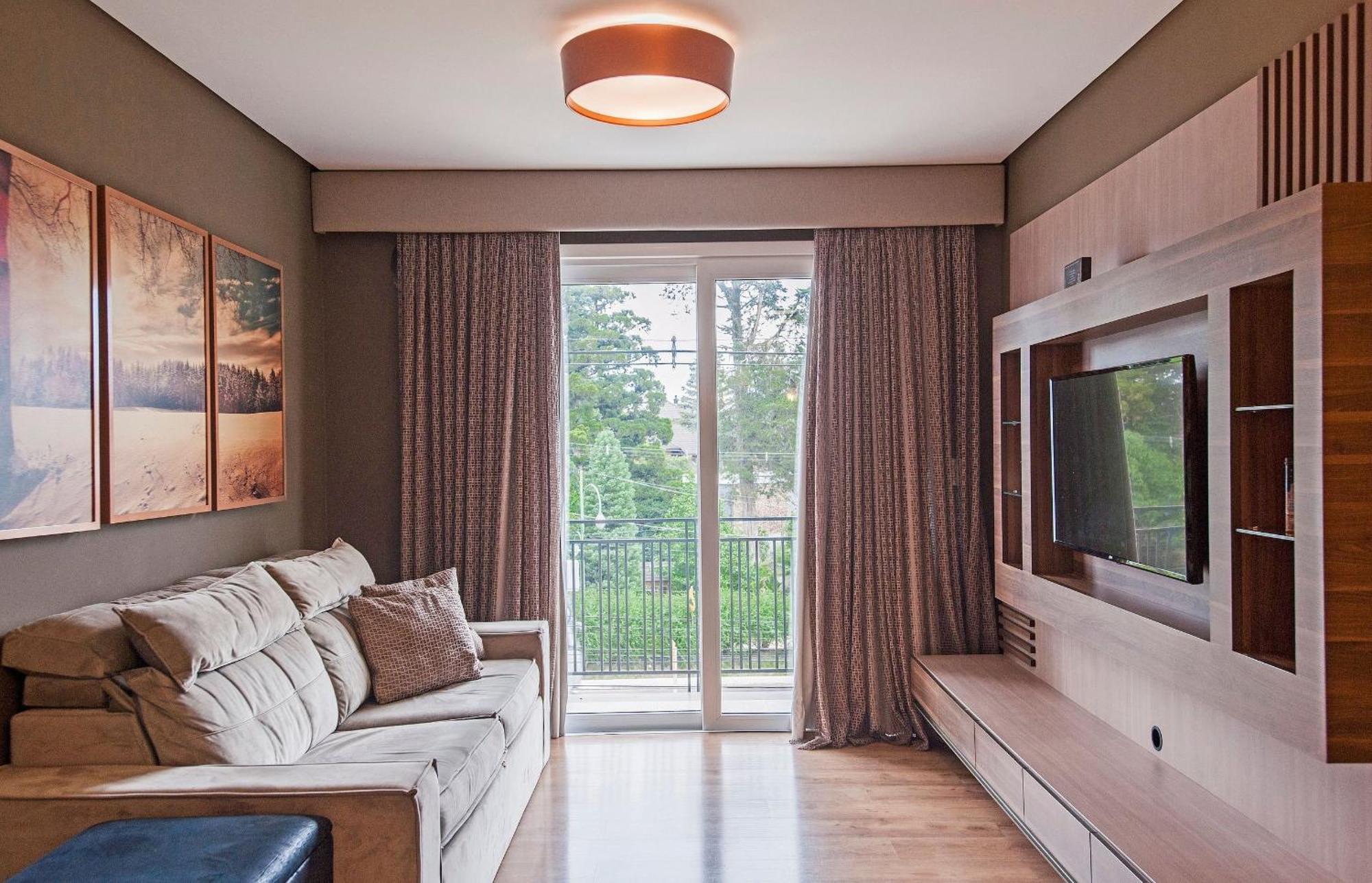 Locar-In Gramado - Loft One Centro I Apartment Luaran gambar